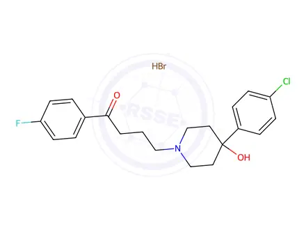 Chemical structure of Haloperidol Hydrobromide