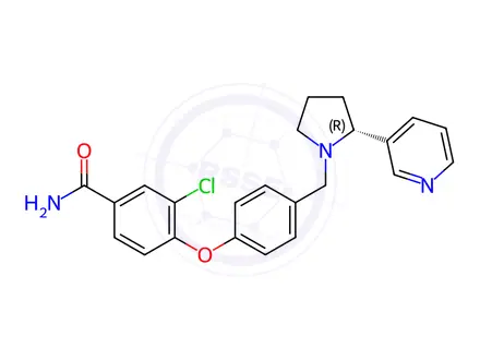 Chemical structure of Aticaprant Impurity 19