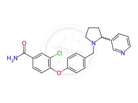 Chemical structure of Aticaprant Impurity 20