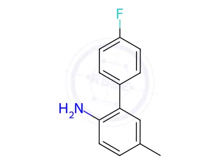 Chemical structure of 4'-Fluoro-5-methyl-[1,1'-biphenyl]-2-amine