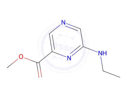 Chemical structure of Methyl 6-(ethylamino)pyrazine-2-carboxylate