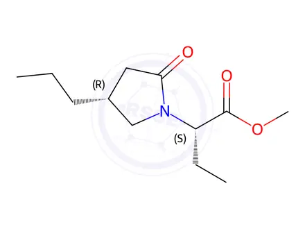 Chemical structure of Brivaracetam Impurity 296
