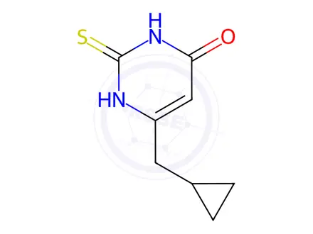 Chemical structure of Propylthiouracil Impurity 9