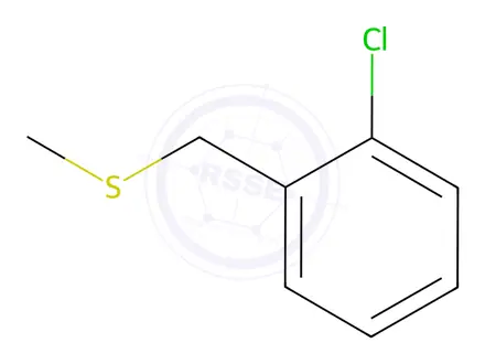 Chemical structure of o-Chlorobenzyl Methyl Sulfide
