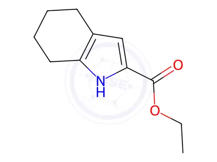 Chemical structure of Ethyl 4,5,6,7-tetrahydro-1H-indole-2-carboxylate