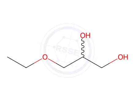 Chemical structure of 3-Ethoxypropane-1,2-diol