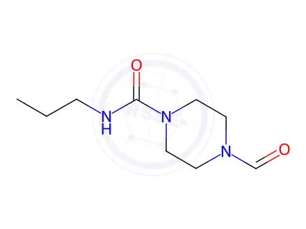 Chemical structure of 4-Formyl-N-propylpiperazine-1-carboxamide