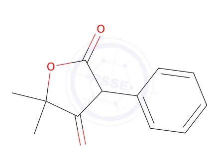 Chemical structure of 5,5-Dimethyl-3-phenyl-2,4(3H,5H)-furandione