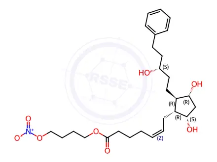 Chemical structure of Latanoprost Impurity 56