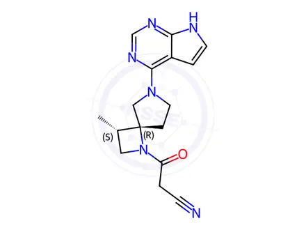 Chemical structure of Delgocitinib