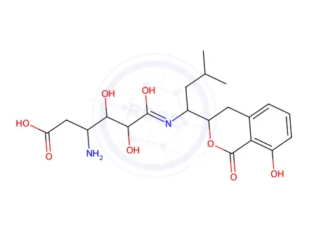 Chemical structure of Amicoumacin B