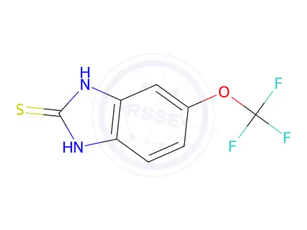 Chemical structure of 6-Tifluoromethoxy-1H-benzimidazole-2-thiol