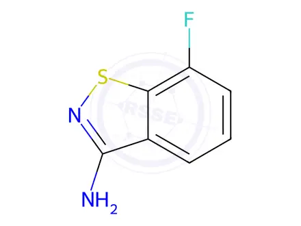 Chemical structure of 7-Fluorobenzo[d]isothiazol-3-amine