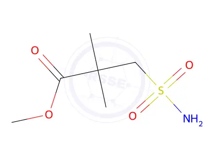 Chemical structure of methyl 2,2-dimethyl-3-sulfamoylpropanoate