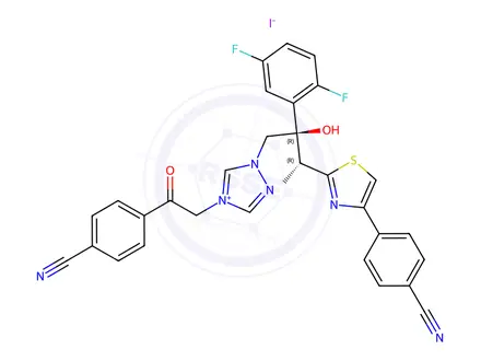Chemical structure of Isavuconazole Impurity 231