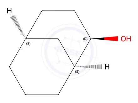 Chemical structure of (1α,5α)-Bicyclo[3.3.1]nonan-2β-ol