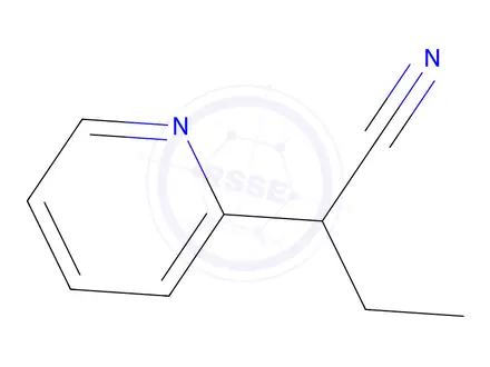 Chemical structure of 2-PYRIDIN-2-YL-BUTYRONITRILE