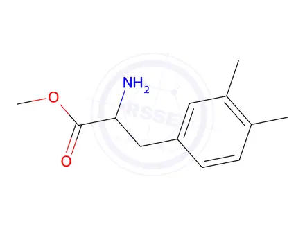 Chemical structure of Methyl 2-amino-3-(3,4-dimethylphenyl)propanoate