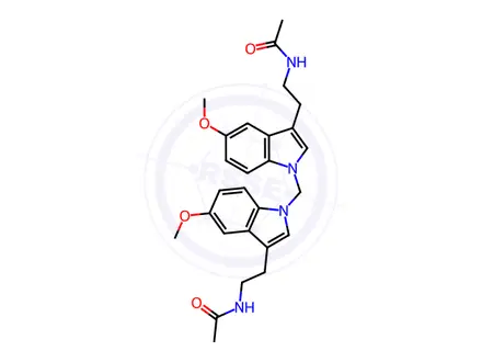 Chemical structure of Melatonin Impurity 106