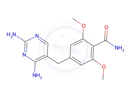 Chemical structure of Trimethoprim Impurity 39