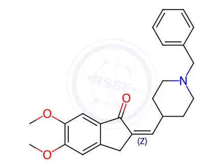 Chemical structure of Donepezil EP Impurity F (Z Isomer)