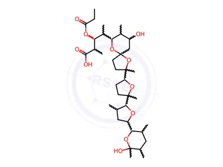 Chemical structure of Laidlomycin Impurity 2