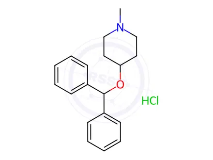 Chemical structure of Diphenylpyraline hydrochloride