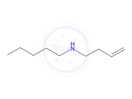 Chemical structure of (But-3-en-1-yl)(pentyl)amine
