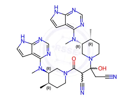 Chemical structure of Tofacitinib Citrate Impurity 84