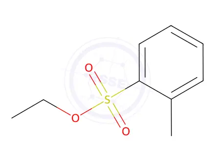 Chemical structure of ethyl 2-methylbenzenesulfonate