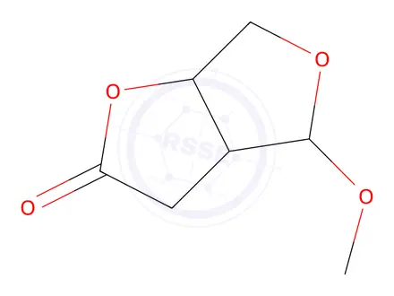 Chemical structure of (3aS,6aR)-4-Methoxytetrahydrofuro[3,4-b]furan-2(3H)-one