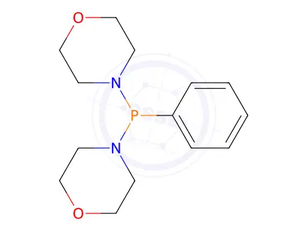 Chemical structure of 4,4'-(Phenylphosphinediyl)dimorpholine
