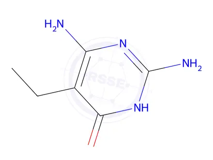 Chemical structure of 2,6-Diamino-5-ethylpyrimidin-4(3h)-one