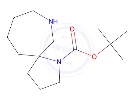 Chemical structure of tert-Butyl 1,7-diazaspiro[4.6]undecane-1-carboxylate