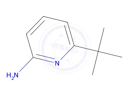 Chemical structure of 6-(tert-Butyl)pyridin-2-amine