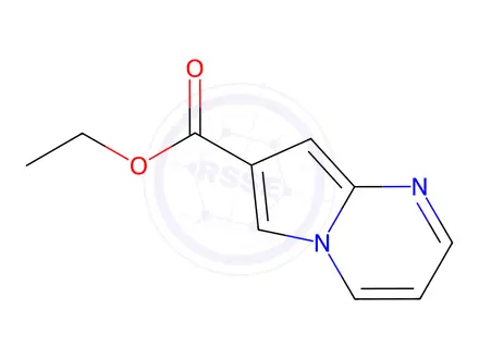 Chemical structure of Ethyl pyrrolo[1,2-a]pyrimidine-7-carboxylate