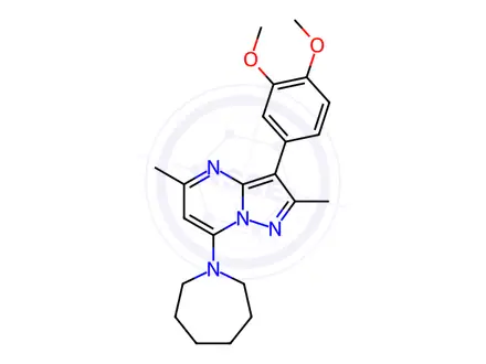 Chemical structure of T-00127-HEV1 Impurity 65