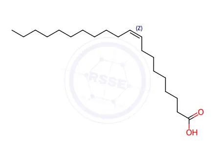 Chemical structure of Oleic Acid Impurity 55