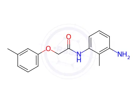 Chemical structure of N-(3-Amino-2-methylphenyl)-2-(3-methylphenoxy)-acetamide