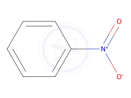 Chemical structure of Nitrobenzene
