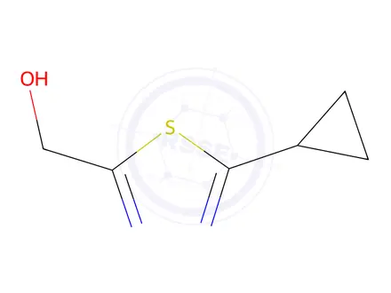 Chemical structure of (5-Cyclopropyl-1,3,4-thiadiazol-2-yl)methanol