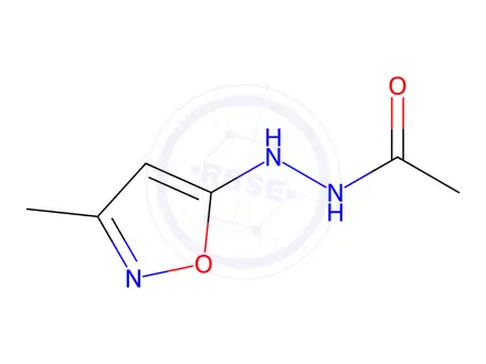 Chemical structure of Acetic acid, 2-(3-methyl-5-isoxazolyl)hydrazide (9CI)
