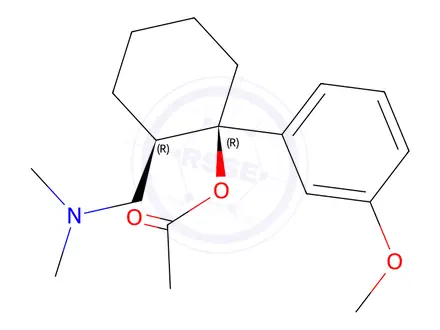 Chemical structure of O-Acetyl Tramadol