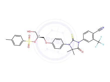 Chemical structure of Rezvilutamide Impurity 1