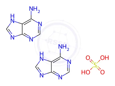 Chemical structure of Mercaptopurine Impurity 3