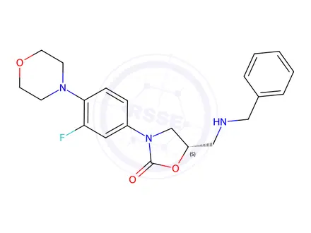 Chemical structure of Linezolid Impurity C96