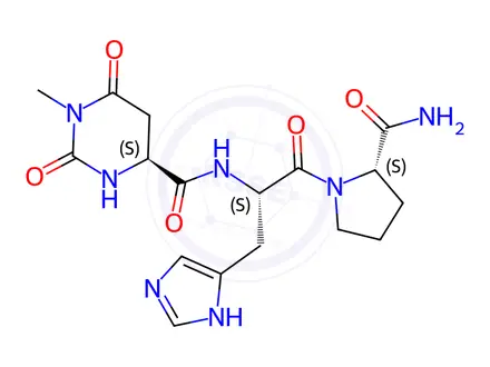 Chemical structure of Taltirelin