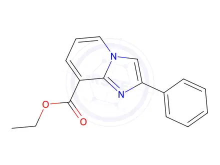 Chemical structure of Ethyl 2-phenylimidazo[1,2-a]pyridine-8-carboxylate