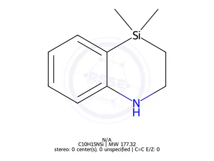 Chemical structure of 4,4-Dimethyl-1,2,3,4-tetrahydrobenzo[b][1,4]azasiline