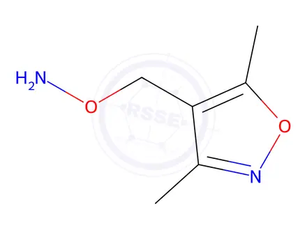 Chemical structure of o-((3,5-Dimethylisoxazol-4-yl)methyl)hydroxylamine